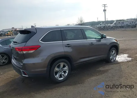 2019 Toyota Highlander Limited from USA, damaged, VIN 5TDDZRFH1KS736146